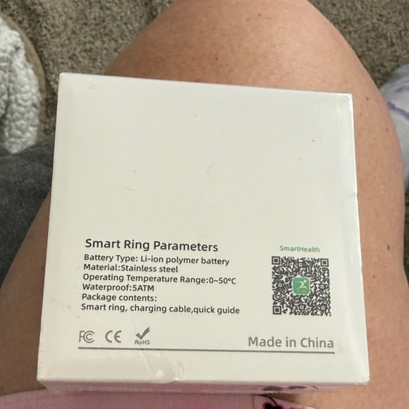 Health smart ring Gold size 12 Sealed in box - Picture 4 of 4